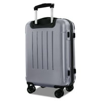 Комплекти за багаж на Buyweek с въртящи се колела abs+pc леки, сиви
