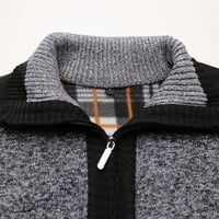 Symoid Mens Coats and Jackets- Плачка за пуловер с руно