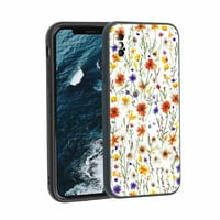 Wildflower-Floral-Ofum-Телефон калъф за iPhone XS MA за жени мъже Подаръци, мек силиконов стил Шокпул