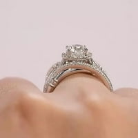 Frehsky пръстени нов пръстен от неръждаема стомана Цветна диамантена верига въртящ се пръстен Моден бижута Женски титанов стоманен пръстен