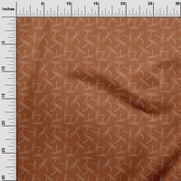 OneOone Organic Cotton Voile Fabric Dragonfly Issects Sashiko Print Fabric край двора