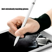 Анти-малариране на две пръсти ръкавици за художник рисуване на писалка графична таблетка подложка