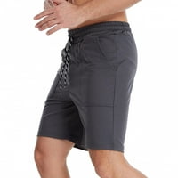 Мъжки теглене на големи джобни къси панталони Летни атлетични фитнес панталони за джогинг, работещи със спорт