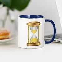 Cafepress - Чаша за часовници - унция керамична чаша - чаша чай за новост кафе