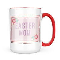 Neonblond Великденска мама Великденски бележник Цветя халба подарък за любители на чай за кафе