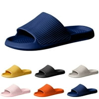 Чехли за жени дами обувки лято на закрито без плъзгане чехли за баня бързо изсушаване на кухи чехли дамски чехли Eva Orange 41