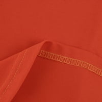 Kcocoo женски твърд цвят основен универсален еластичен разпален ежедневни плисета мини пола полиестер червен xl