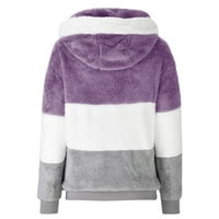 Zip up hoodie жени с дълга дължина леки облекла върхове удобни меки свободни годни джобни палта