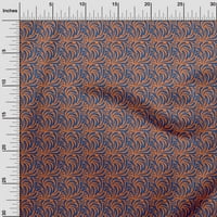 Oneoone памучна фланелка оранжева тъкан Резюмета Куилинг Консумати за печат за шиене на ширина до двора