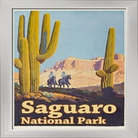 Национален парк на Сагуаро реколта плакат